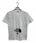 PLAY COMME des GARCONS×THE NORTH FACEプレイコムデギャルソン×ザ ノース フェイス）の古着「半袖カットソー」｜ホワイト