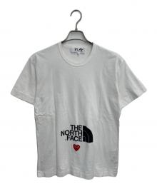 PLAY COMME des GARCONS×THE NORTH FACE（プレイコムデギャルソン×ザ ノース フェイス）の古着「半袖カットソー」｜ホワイト