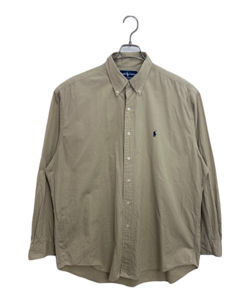 RALPH LAUREN（ラルフローレン）RALPH LAUREN (ラルフローレン) 長袖シャツ ベージュ サイズ:Lの古着・服飾アイテム