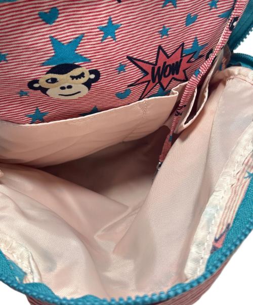 Kipling（キプリング）Kipling (キプリング) リュック スカイブルー×ピンク 未使用品の古着・服飾アイテム