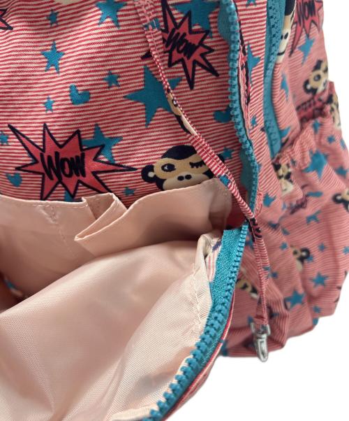 Kipling（キプリング）Kipling (キプリング) リュック スカイブルー×ピンク 未使用品の古着・服飾アイテム