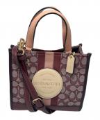COACHコーチ）の古着「2WAYショルダーバッグ」｜ボルドー