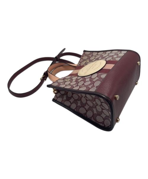 COACH（コーチ）COACH (コーチ) 2WAYショルダーバッグ ボルドーの古着・服飾アイテム
