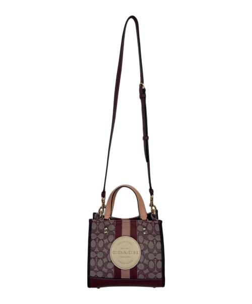COACH（コーチ）COACH (コーチ) 2WAYショルダーバッグ ボルドーの古着・服飾アイテム