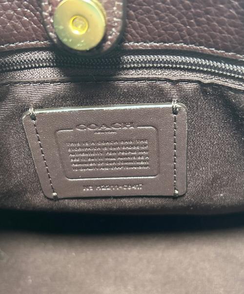 COACH（コーチ）COACH (コーチ) 2WAYショルダーバッグ ボルドーの古着・服飾アイテム
