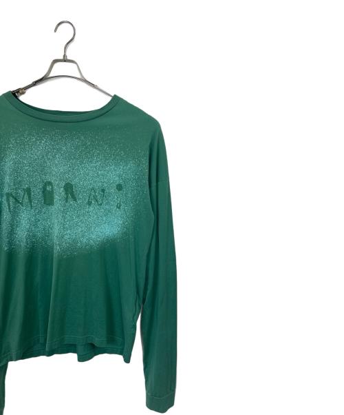 MARNI（マルニ）MARNI (マルニ) 長袖カットソー グリーン サイズ:46の古着・服飾アイテム