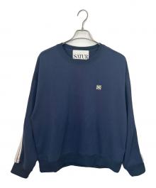SATUR（セター）の古着「スウェット」｜ネイビー