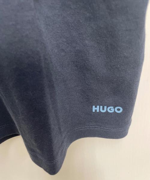 HUGO BOSS（ヒューゴ ボス）HUGO BOSS (ヒューゴ ボス) 半袖カットソー ネイビー サイズ:Lの古着・服飾アイテム