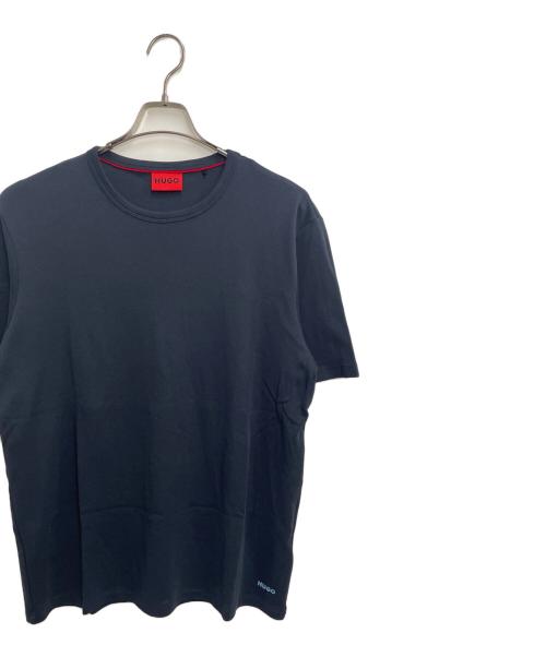 HUGO BOSS（ヒューゴ ボス）HUGO BOSS (ヒューゴ ボス) 半袖カットソー ネイビー サイズ:Lの古着・服飾アイテム