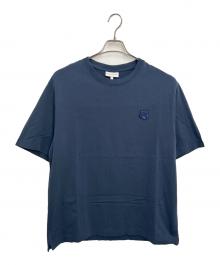 maison kitsune（メゾンキツネ）の古着「半袖カットソー」｜ネイビー