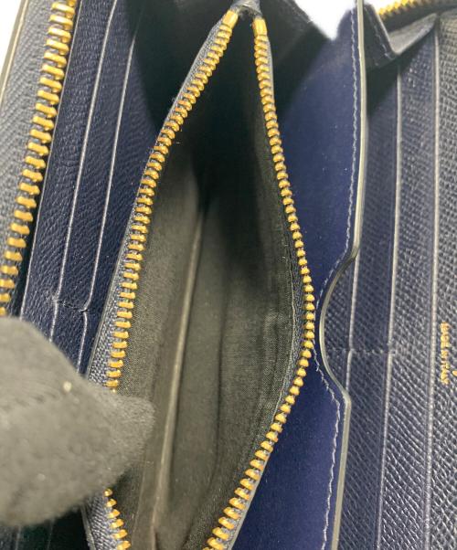 Salvatore Ferragamo（サルヴァトーレ フェラガモ）Salvatore Ferragamo (サルヴァトーレ フェラガモ) 長財布 ネイビーの古着・服飾アイテム