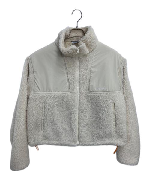 Columbia（コロンビア）Columbia (コロンビア) ボアジャケット アイボリー サイズ:Mの古着・服飾アイテム