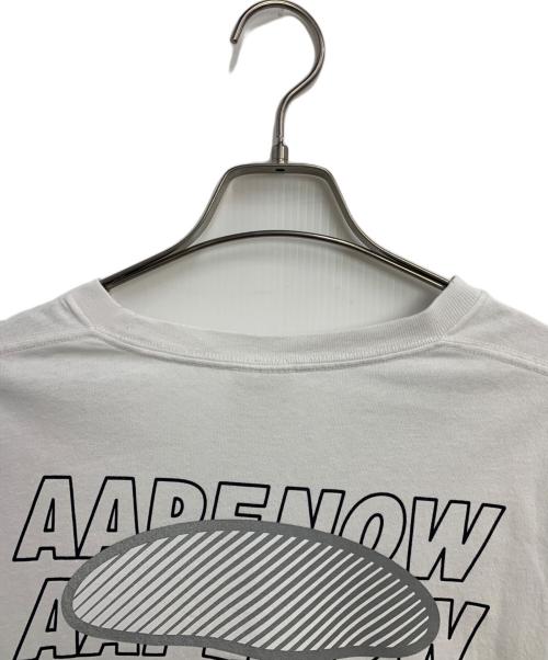 Aape BY A BATHING APE（エーエイプ バイ アベイシングエイプ）Aape BY A BATHING APE (エーエイプ バイ アベイシングエイプ) 半袖カットソー ホワイト サイズ:SIZE Lの古着・服飾アイテム