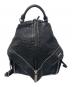 DIESEL（ディーゼル）の古着「レザーリュック」｜ブラック