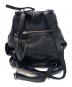 DIESEL (ディーゼル) レザーリュック ブラック：10000円