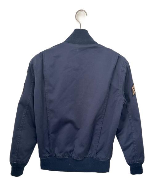 ALPHA（アルファ）ALPHA (アルファ) ブルゾン ネイビー サイズ:Sの古着・服飾アイテム
