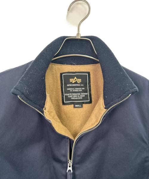 ALPHA（アルファ）ALPHA (アルファ) ブルゾン ネイビー サイズ:Sの古着・服飾アイテム
