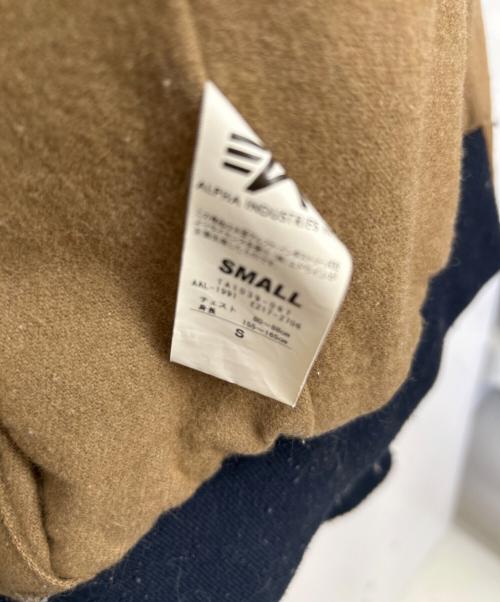 ALPHA（アルファ）ALPHA (アルファ) ブルゾン ネイビー サイズ:Sの古着・服飾アイテム