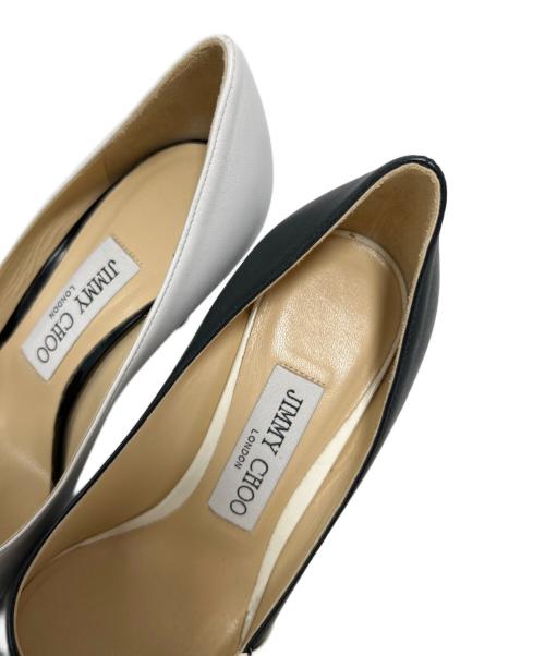 JIMMY CHOO（ジミーチュウ）JIMMY CHOO (ジミーチュウ) ハイヒールパンプス ブラック サイズ:35.5の古着・服飾アイテム