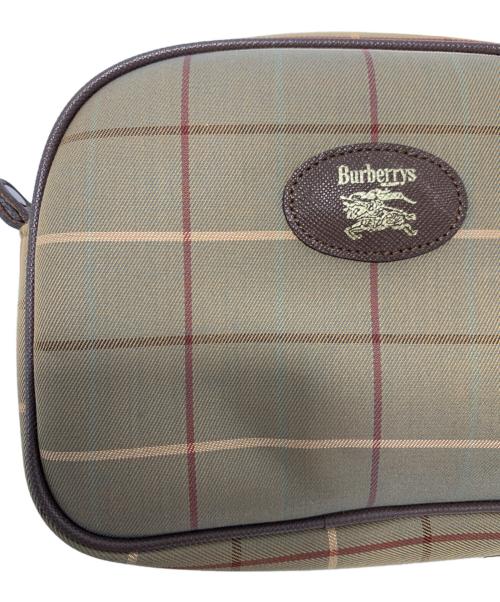 Burberry's（バーバリー）Burberry's (バーバリー) ショルダーバッグ ベージュ×ブラウンの古着・服飾アイテム