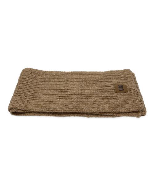 UGG（アグ）UGG (アグ) リブニットマフラー ブラウンの古着・服飾アイテム