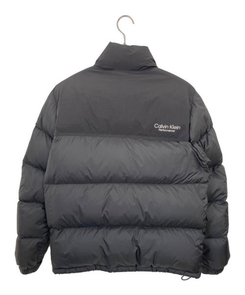 Calvin Klein（カルバンクライン）Calvin Klein (カルバンクライン) ダウンジャケット ブラック サイズ:Lの古着・服飾アイテム
