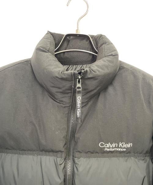 Calvin Klein（カルバンクライン）Calvin Klein (カルバンクライン) ダウンジャケット ブラック サイズ:Lの古着・服飾アイテム