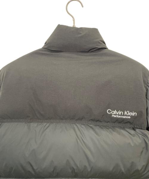 Calvin Klein（カルバンクライン）Calvin Klein (カルバンクライン) ダウンジャケット ブラック サイズ:Lの古着・服飾アイテム