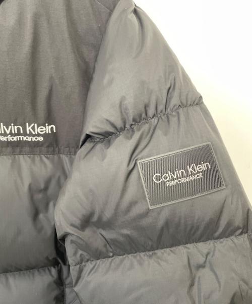 Calvin Klein（カルバンクライン）Calvin Klein (カルバンクライン) ダウンジャケット ブラック サイズ:Lの古着・服飾アイテム