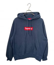 SUPREME（シュプリーム）の古着「ボックス ロゴ フーデッド スウェット シャツ」｜ネイビー