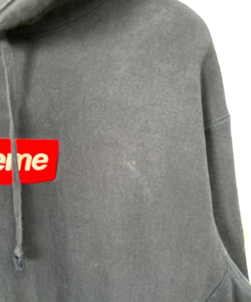SUPREME（シュプリーム）SUPREME (シュプリーム) ボックス ロゴ フーデッド スウェット シャツ ネイビー サイズ:Mの古着・服飾アイテム