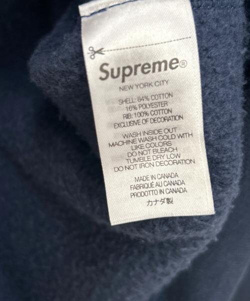 SUPREME（シュプリーム）SUPREME (シュプリーム) ボックス ロゴ フーデッド スウェット シャツ ネイビー サイズ:Mの古着・服飾アイテム