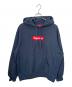 SUPREME（シュプリーム）の古着「ボックス ロゴ フーデッド スウェット シャツ」｜ネイビー