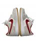 中古・古着 NIKE (ナイキ) AIR FORCE 1 '07 LV8 グレー×レッド サイズ:26.5cm：5000円