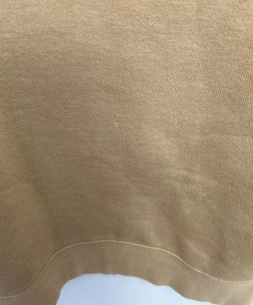 stussy（ステューシー）stussy (ステューシー) カレッジロゴ 裏起毛スウェット ブラウン サイズ:Mの古着・服飾アイテム