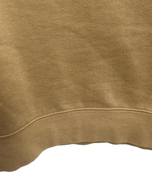 stussy（ステューシー）stussy (ステューシー) カレッジロゴ 裏起毛スウェット ブラウン サイズ:Mの古着・服飾アイテム