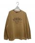 stussy（ステューシー）の古着「カレッジロゴ 裏起毛スウェット」｜ブラウン