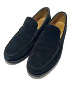 PARABOOT×BEAMSパラブーツ×ビームス）の古着「スウェードローファー」｜ブラック