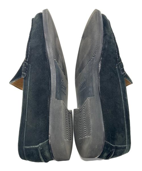 PARABOOT（パラブーツ）PARABOOT (パラブーツ) BEAMS (ビームス) スウェードローファー ブラック サイズ:8の古着・服飾アイテム
