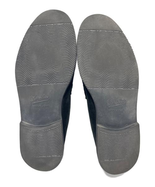 PARABOOT（パラブーツ）PARABOOT (パラブーツ) BEAMS (ビームス) スウェードローファー ブラック サイズ:8の古着・服飾アイテム