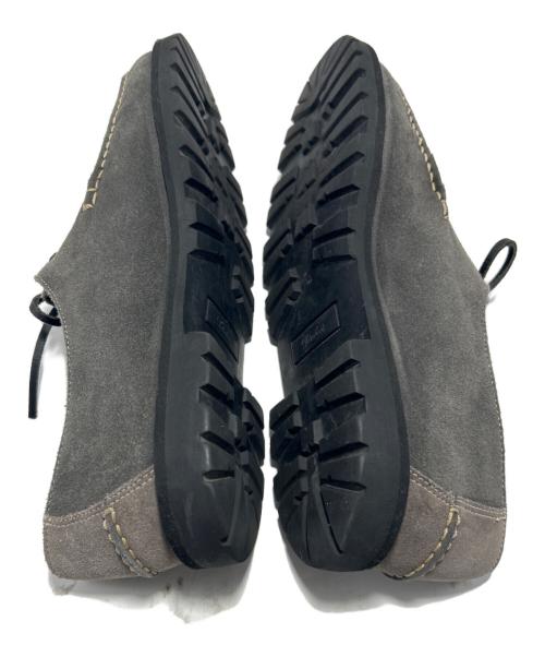 PARABOOT（パラブーツ）PARABOOT (パラブーツ) filmelange (フィルメランジェ) 別注DOMINGUEデッキシューズ グレー サイズ:8の古着・服飾アイテム