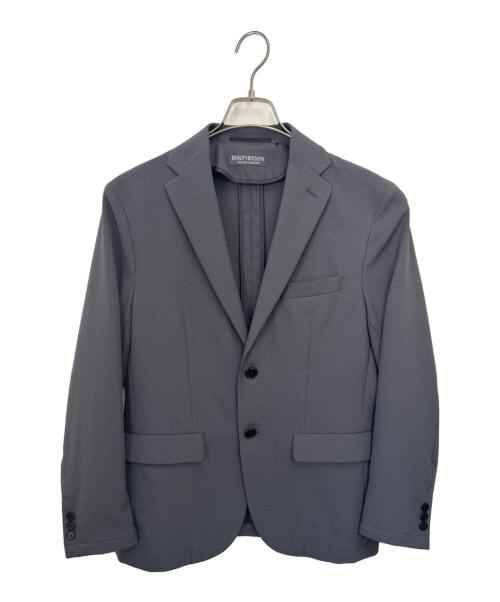 UNITED ARROWS（ユナイテッドアローズ）UNITED ARROWS (ユナイテッドアローズ) シアサッカーセットアップ グレー サイズ:Mの古着・服飾アイテム
