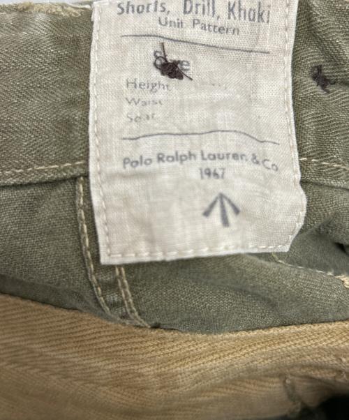 POLO RALPH LAUREN（ポロ・ラルフローレン）POLO RALPH LAUREN (ポロ・ラルフローレン) ショートパンツ オリーブ サイズ:28 165/72Aの古着・服飾アイテム