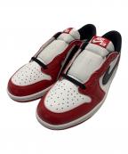 NIKEナイキ）の古着「エアジョーダン1レトロLOW OG」｜レッド×ホワイト