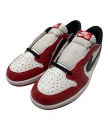 NIKE（ナイキ）の古着「エアジョーダン1レトロLOW OG」｜レッド×ホワイト