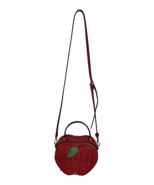 Kate Spade（ケイトスペード）Kate Spade (ケイトスペード) ショルダーバッグ レッドの古着・服飾アイテム