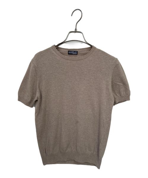 Alessandro Luppi（アレッサンドロ ルッピ）Alessandro Luppi (アレッサンドロ ルッピ) 薄手ニット ベージュ サイズ:46の古着・服飾アイテム