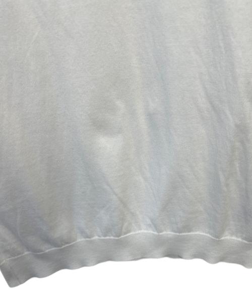 JOHN SMEDLEY（ジョンスメドレー）JOHN SMEDLEY (ジョンスメドレー) ポロシャツ ホワイト サイズ:Sの古着・服飾アイテム