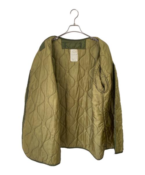 -（-）- (-) 中綿ジャケット オリーブ サイズ:Mの古着・服飾アイテム