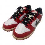NIKEナイキ）の古着「DUNK LOW CHICAGO GOLF 488345-106 メンズ SIZE 25.5cm レッド×ホワイト」｜レッド×ホワイト